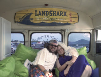 We Got Married At A Jimmy Buffett Tailgate Party