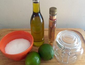 DIY:  Make this simple margarita salt scrub