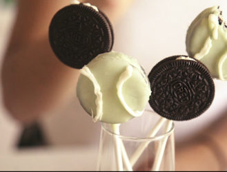 Let's Make: Tennis Ball Oreo Pops