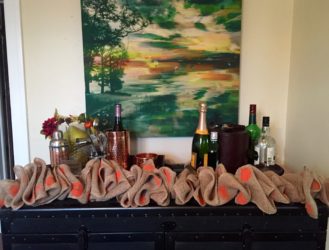DIY Fall Burlap Garland