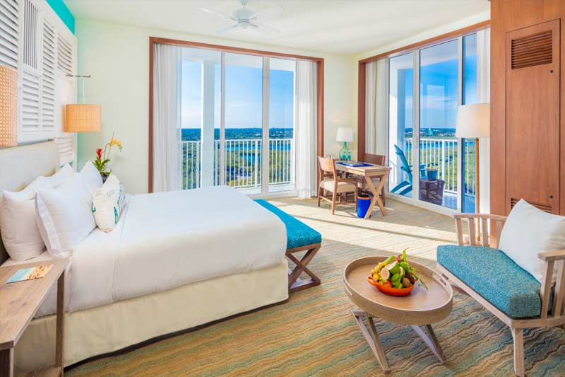 Luxurious interior room at Margaritaville Hollywood Beach Resort in Hollywood FL