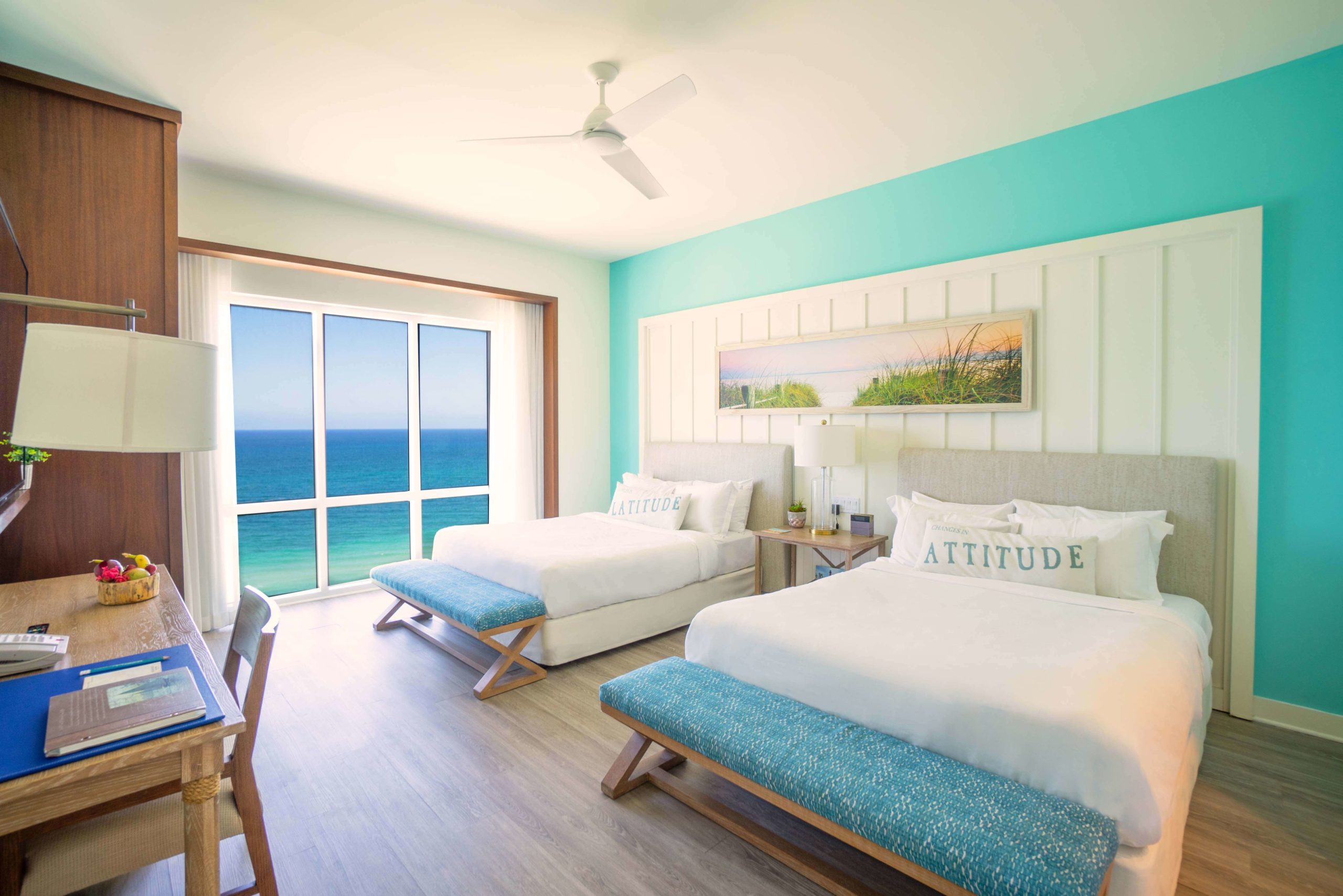1 bedroom, 2 queen bed with ocean view